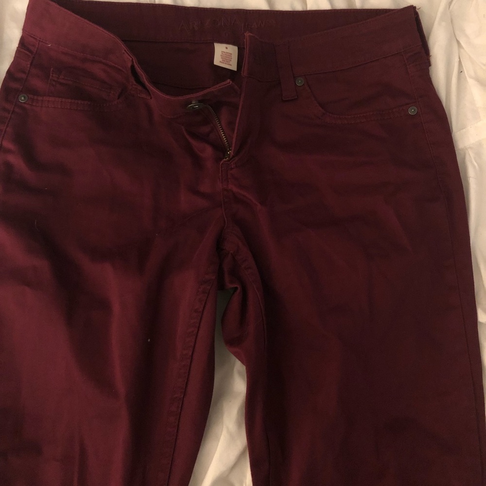 Maroon pants